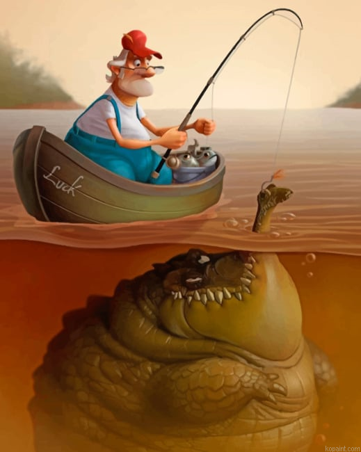 Old Fisherman New Painting By Numberss.png