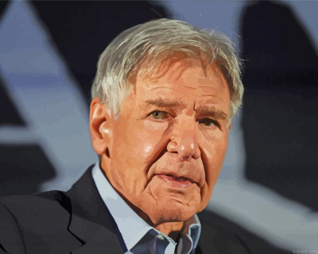 Old Harrison Ford Actor Painting By Numberss.png