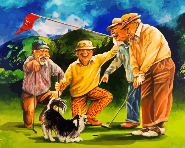 Old Men In Golf Painting By Numberss.png