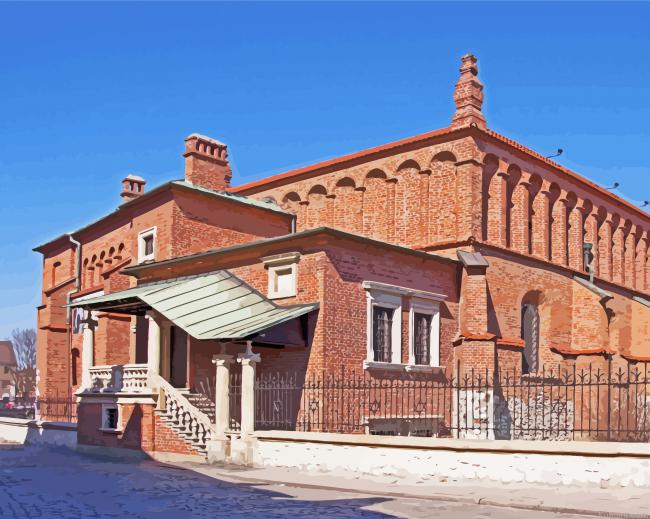Old Synagogue Krakow Painting By Numberss.png