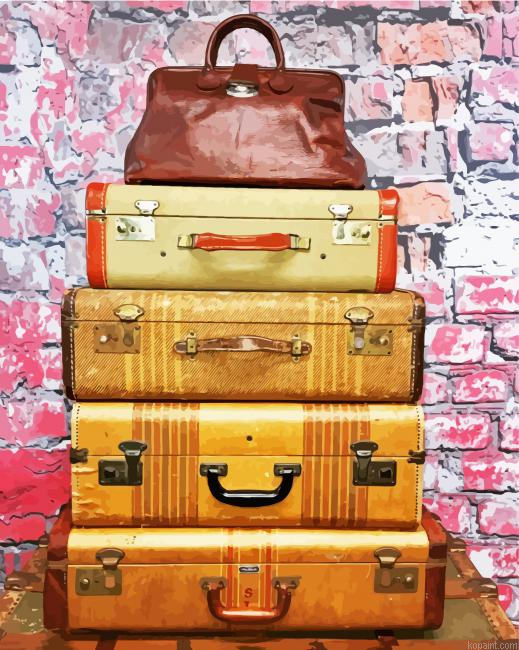 Old Travel Cases Art Painting By Numberss.png