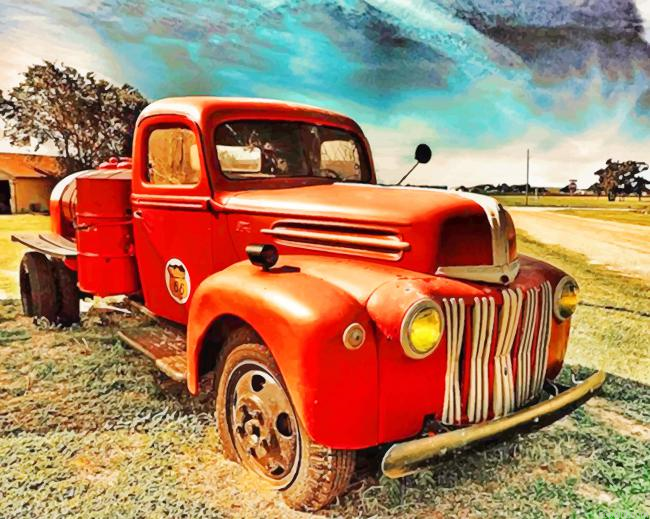 Old Truck New Painting By Numberss.png
