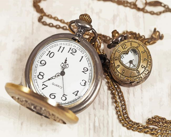 Old Watch Pocket Painting By Numberss.png