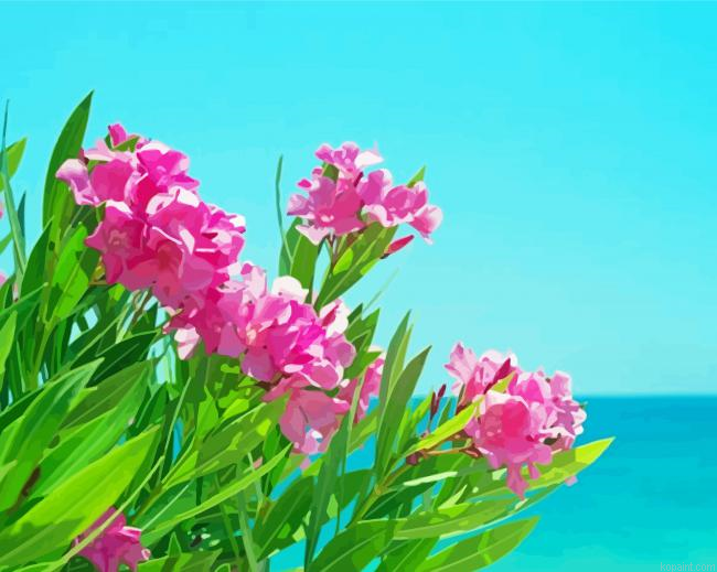 Oleanders Painting By Numberss.png
