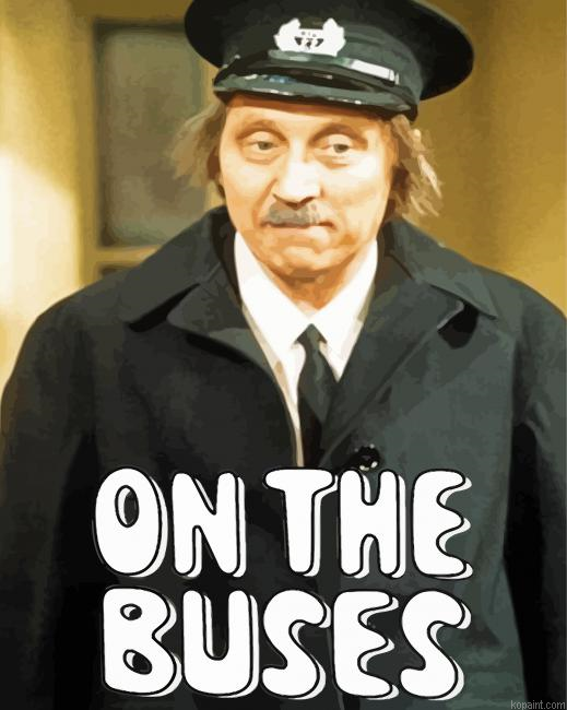 On The Buses Paint By Numbers