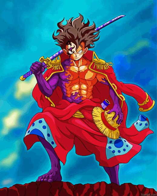 One Piece Anime Painting By Numberss.png