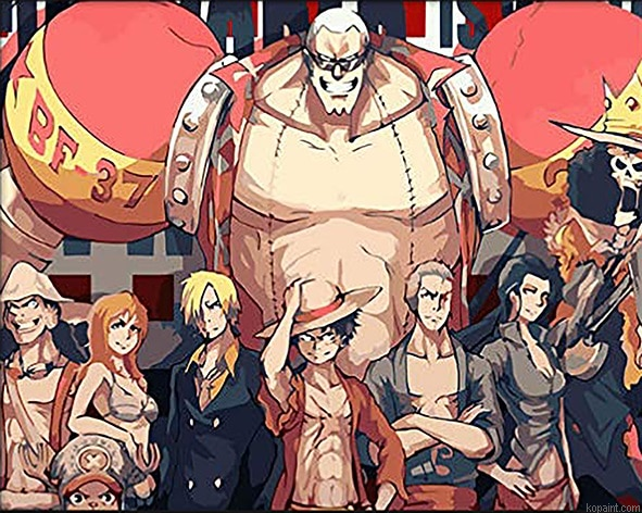 One Piece Squad Cartoon And Animation Paint By Numbers