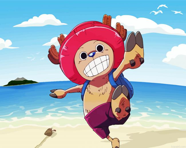 One Piece Tony Chopper Painting By Numberss.png