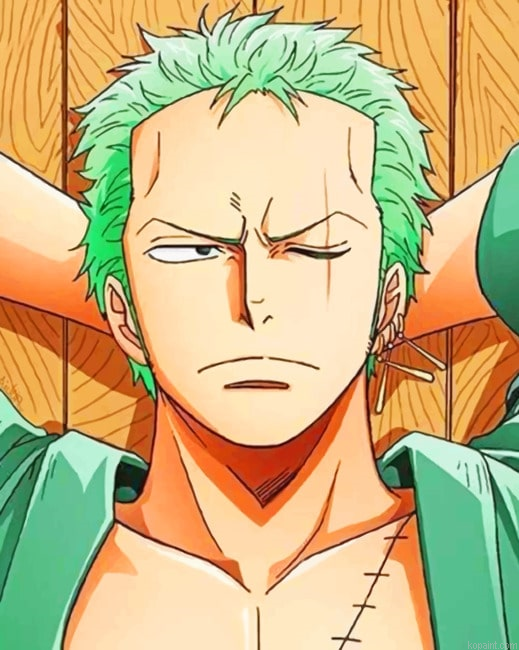 One Piece Zoro New Painting By Numberss.png