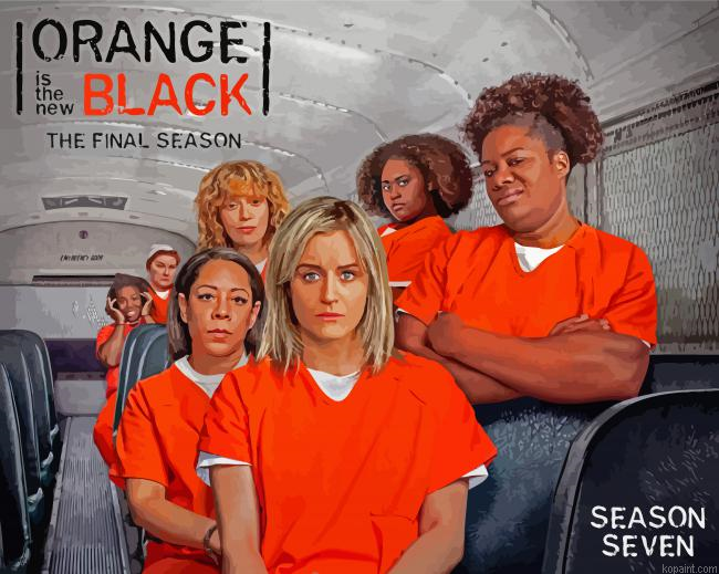 Orange Is The New Black Serie Painting By Numberss.png