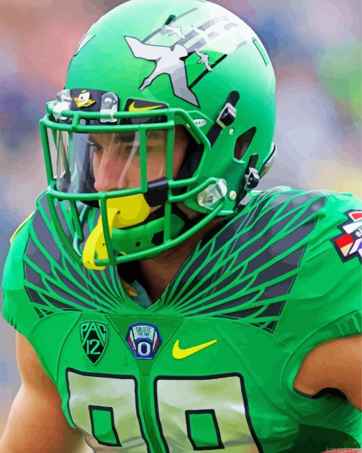 Oregon Ducks Football Player Painting By Numberss.png