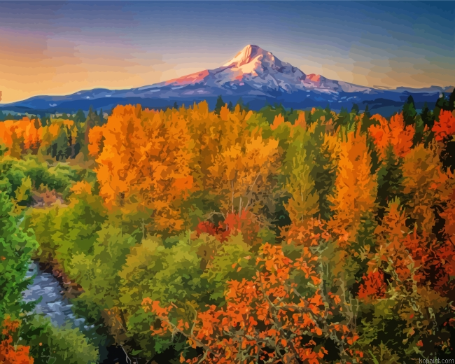 Oregon Mt Hood Fall Painting By Numberss.png