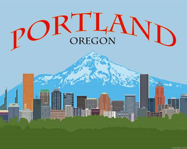 Oregon Portland Poster Painting By Numberss.png