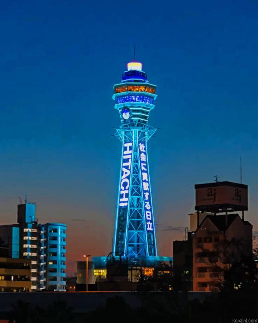 Osaka Japan Painting By Numberss.png