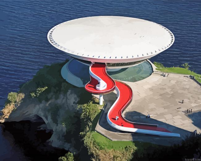 Oscar Niemeyer Structure Painting By Numberss.png