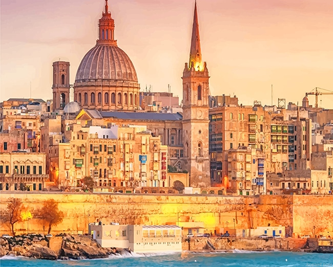 Our Lady Of Mount Carmel Malta New Painting By Numberss.png