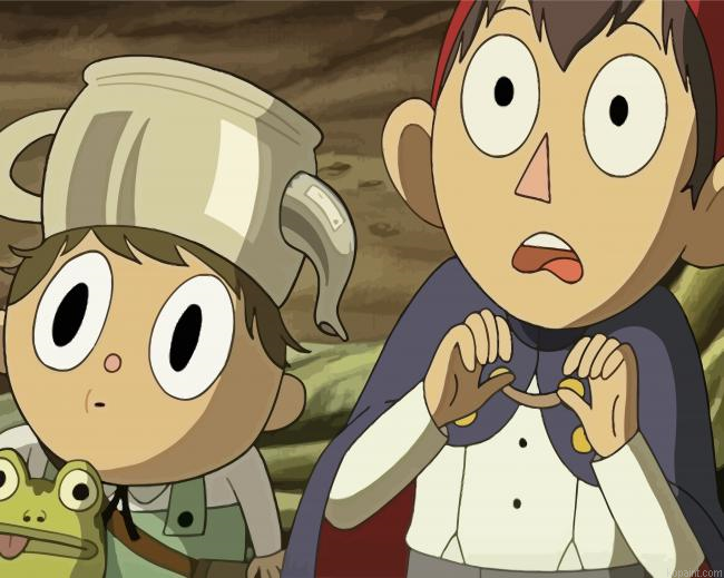 Over The Garden Wall Cartoon Characters Painting By Numberss.png