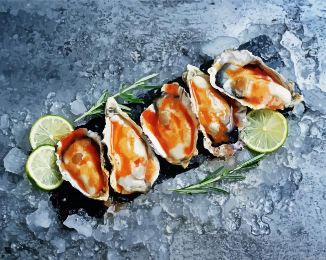 Oyster Food Paint By Numbers.png