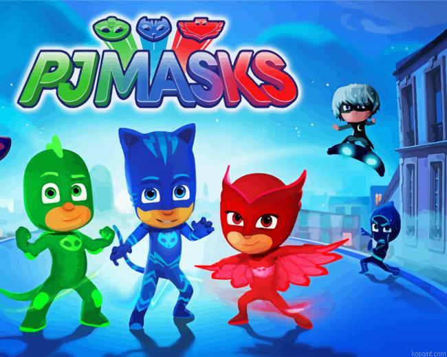 Pj Masks Painting By Numberss.png