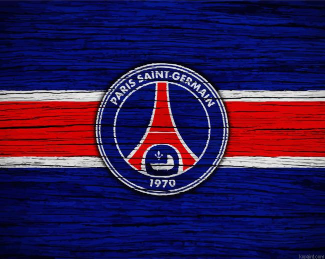 Psg Football Club Logo Painting By Numberss.png