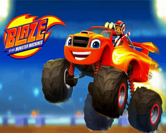 Painel Blaze Monster Machine Paint By Numbers.png