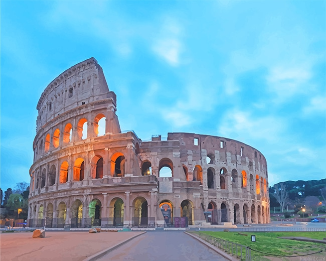 Palatine Museum Rome New Painting By Numberss.png