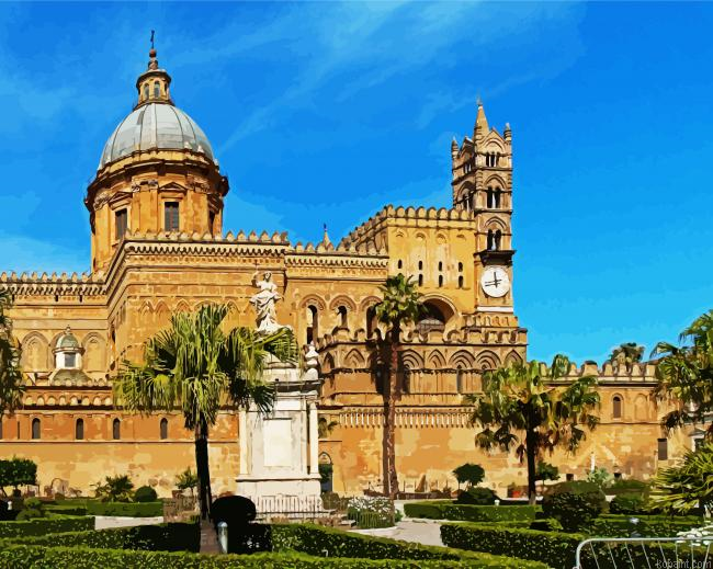 Palermo Cathedral Painting By Numberss.png