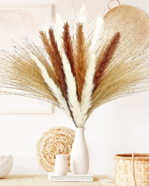 Pampas Plants Painting By Numberss.png
