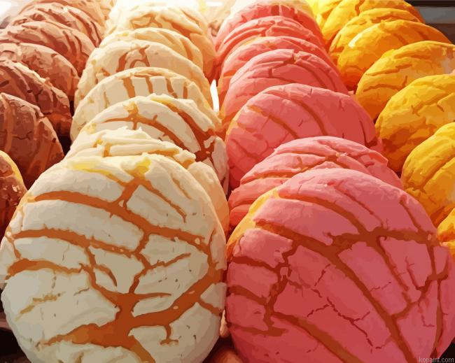 Pan Dulce Bread Painting By Numberss.png