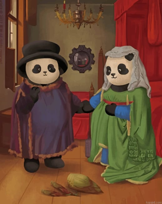 Panda Couple New Painting By Numberss.png