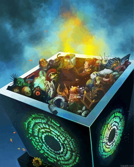 Pandorica Anime Art Paint By Numbers