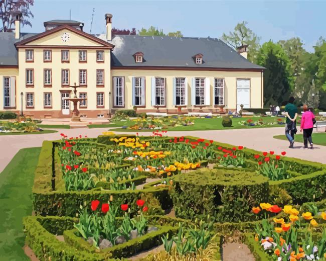 Parc De L Orangerie Strasbourg France Painting By Numberss.png
