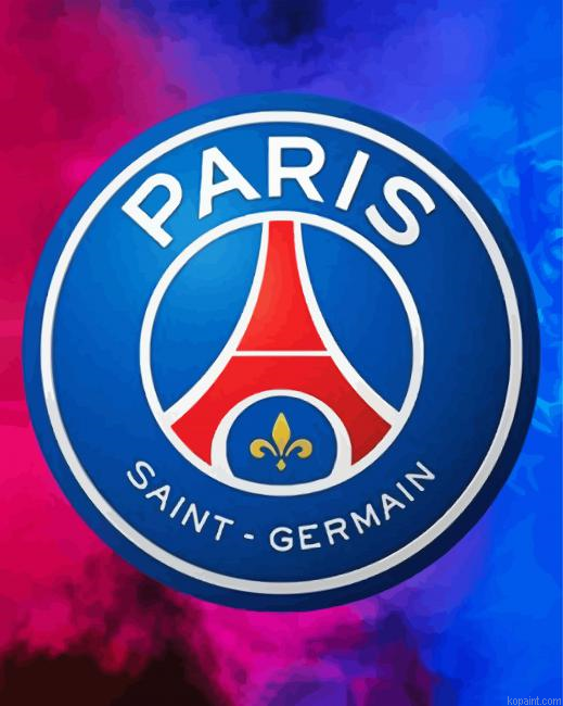Paris Saint German Logo Painting By Numberss.png