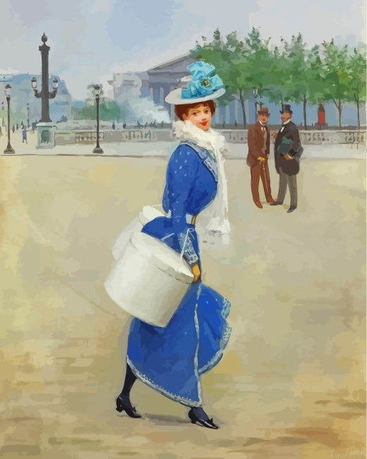 Parisienne Place De La Concorde Painting By Numberss.png