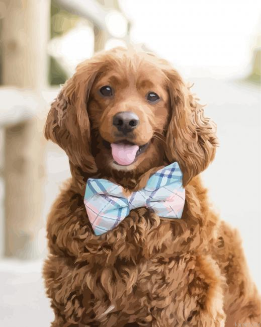 Pastel Dog Paint By Numbers
