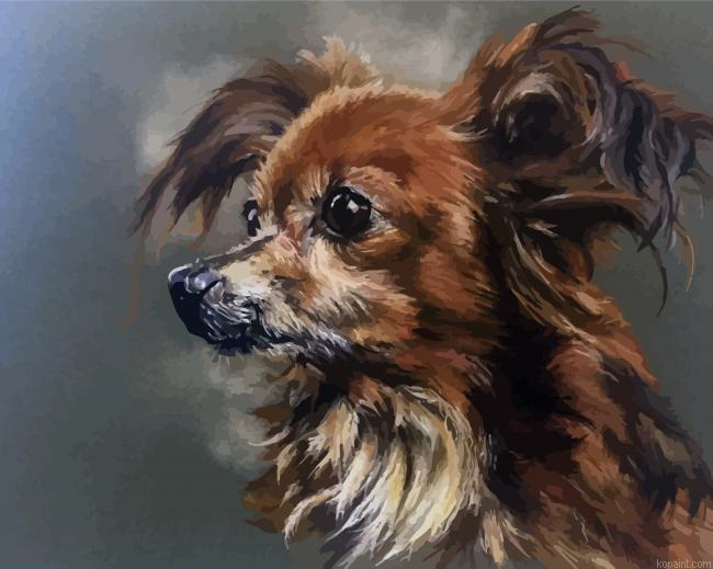 Pastel Dog Puppy Paint By Numbers