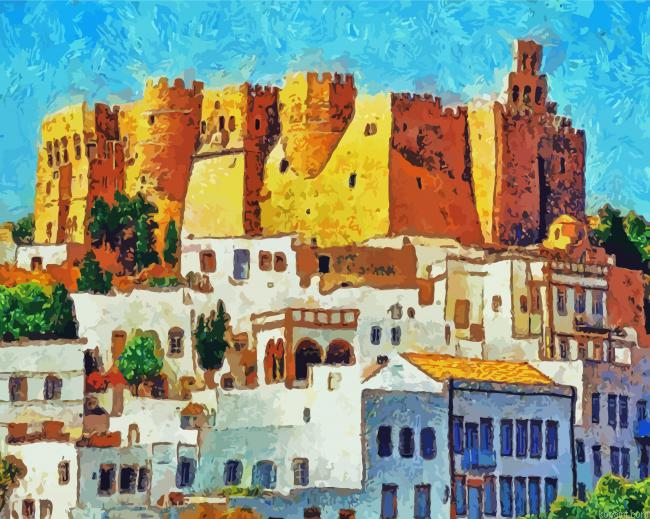 Patmos Art Painting By Numberss.png