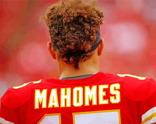 Patrick Lavon Mahomes Paint By Numbers