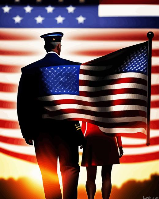 Patriotic Couple Painting By Numberss.png