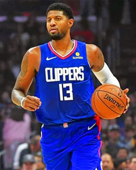Paul George Sport Painting By Numberss.png