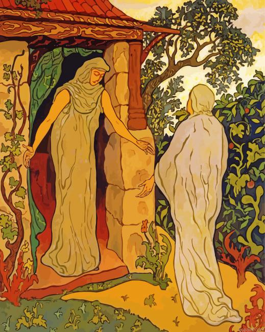 Paul Ranson The Visitation Painting By Numberss.png