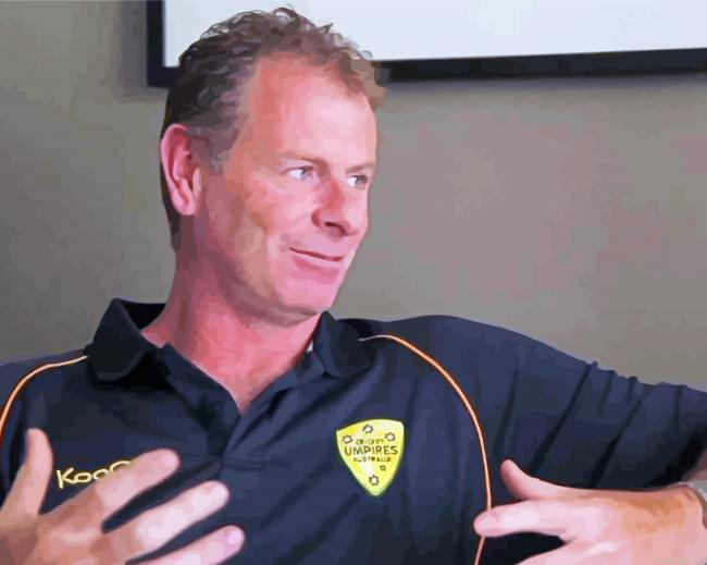 Paul Reiffel Former Cricketer Painting By Numberss.png