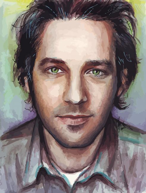 Paul Rudd Art Painting By Numberss.png