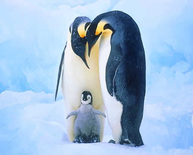 Penguin Family New Painting By Numberss.png
