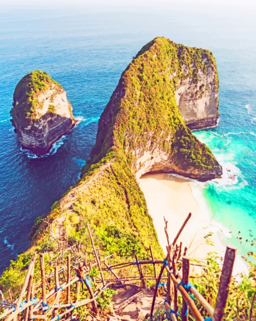 Penida Island Bay Painting By Numberss.png