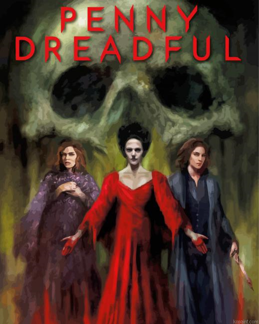 Penny Dreadful Movie Poster Painting By Numberss.png
