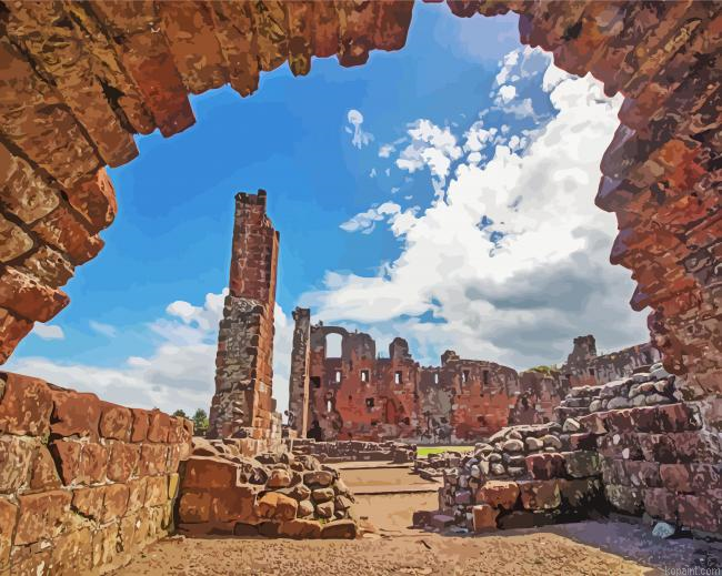 Penrith Ruins Paint By Numbers