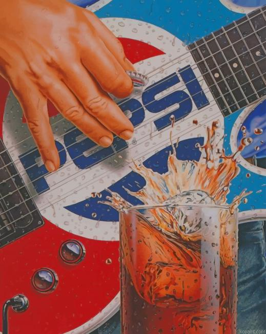 Pepsi Guitar New Painting By Numberss.png