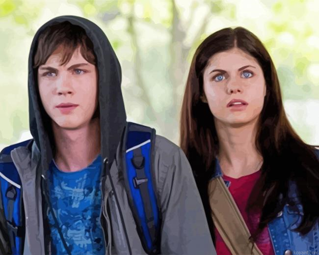 Percy Jackson Characters Painting By Numberss.png