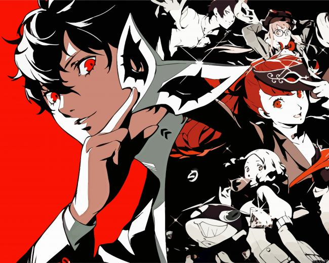Persona 5 Characters Painting By Numberss.png